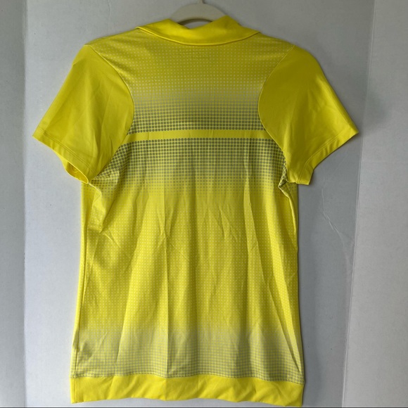 Nike Golf Tour Performance Dri-Fit women’s yellow short sleeve top, small - Picture 2 of 6